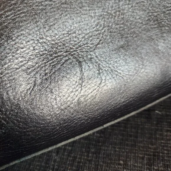 Patricia Nash Black Leather Satchel - Picture 11 of 13